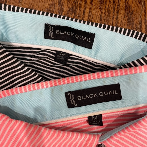 BlackQuail M Bundle Golf Shirts - Picture 2 of 2